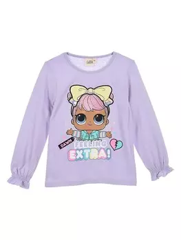 Блуза Kids Movie Heroes LOL SURPRISE, фиолетовый