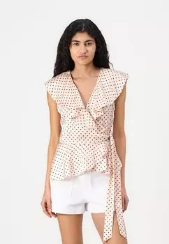 Блуза KIMMIE VILA, розовый