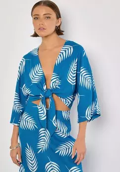 Блуза KNOT Apricot, синий