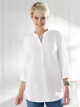 Блуза-комбинация Classic Basics, белый