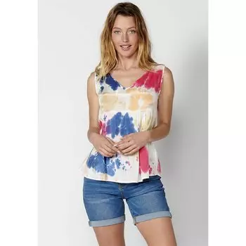 Блуза Koroshi 2312BL62, разноцветный