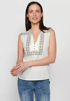 Блуза Koroshi 2412BL52, белый