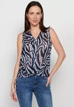 Блуза Koroshi 2412BL76, Разноцветный