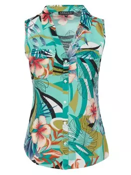 Блуза Koroshi, цвет Aqua