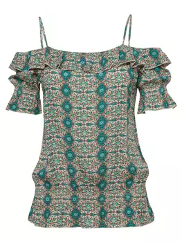 Блуза KOROSHI KURZRMELIGE FLEHEN, синий