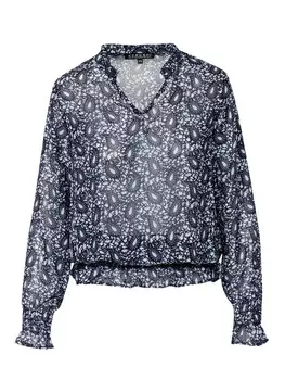 Блуза KOROSHI LANGRMELIGE BLTEN, синий