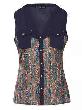 Блуза KOROSHI, морской синий