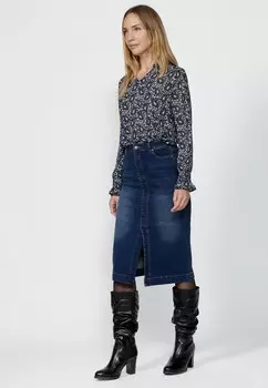 Блуза Koroshi, темно-синий