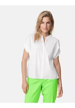 Блуза KURZARM AUS ELASTISCHEM Taifun, белый