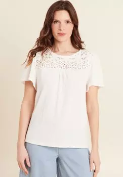Блуза KURZARM Breal, экрю