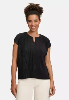 Блуза KURZARM MIT PLISSEE Betty & Co, черный