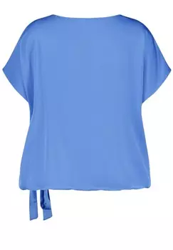 Блуза KURZARM MIT TUNNELBAND Samoon, синий