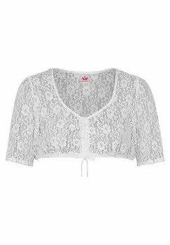 Блуза KURZARM Spieth & Wensky, белый