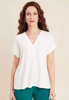 Блуза KURZRMELIGE Breal, кремовый