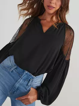 Блуза LA Angels, черный