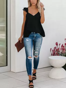 Блуза LA Angels, черный