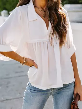 Блуза LA Angels, кремовый