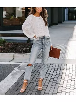 Блуза LA Angels, кремовый