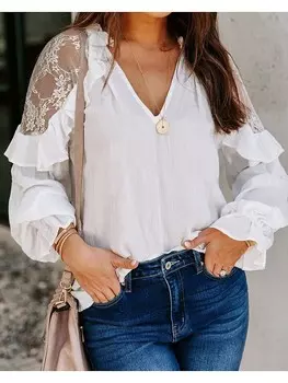 Блуза LA Angels, кремовый