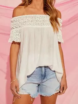 Блуза LA Angels, кремовый