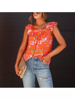 Блуза LA Angels, оранжевый