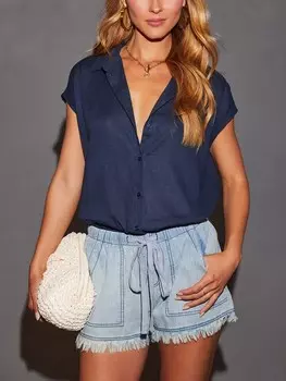 Блуза LA Angels, темно-синий