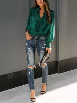 Блуза LA Angels, зеленый