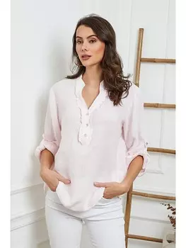 Блуза La Compagnie Du Lin, розовый