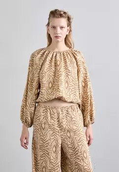 Блуза LALOW By Malene Birger, бежевый