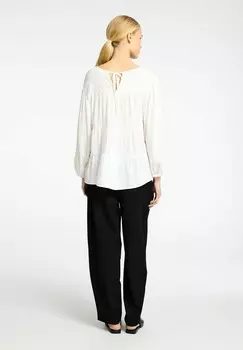 Блуза LANGARM Selected Femme, белый
