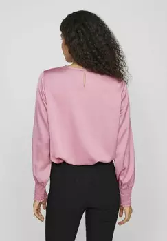 Блуза LANGARM VILA, розовый
