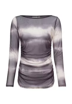 Блуза LANGARM VOLETTIS MAI VILA, антрацит