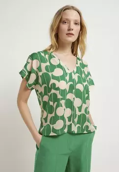 Блуза LANIUS, зеленый