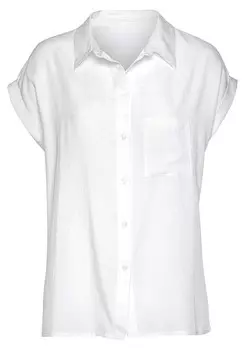 Блуза Lascana, белый