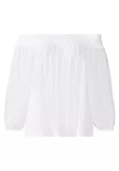 Блуза LASCANA Carmen, белый