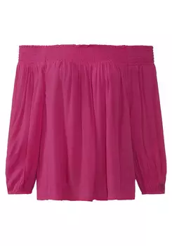 Блуза LASCANA Carmen, розовый