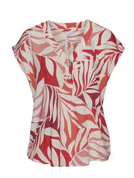 Блуза LASCANA, цвет rot bedruckt