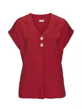 Блуза LASCANA, красный