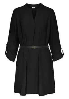 Блуза LASCANA Long, черный