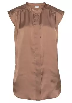 Блуза LASCANA Satin, цвет toffee