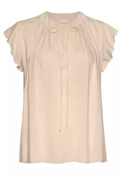 Блуза LASCANA Schlupf, кремовый