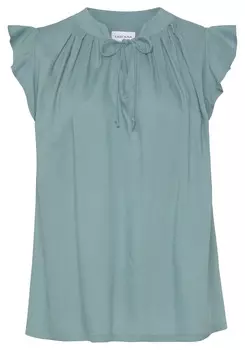 Блуза LASCANA Schlupf, синий