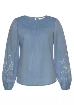 Блуза Lascana, синий