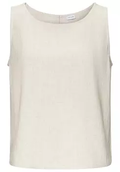 Блуза LASCANA, светло-бежевый