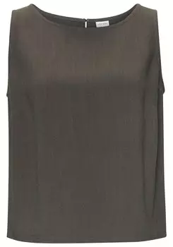 Блуза LASCANA, темно-зеленый