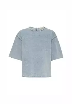 Блуза LATTI 166 My Essential Wardrobe, светло-голубой