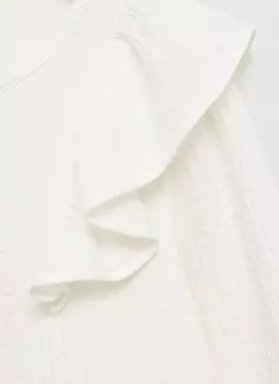 Блуза LAURA Mango Kids, белый