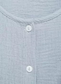 Блуза LAURA Mango Kids, темно-синий