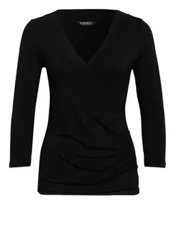 Блуза LAUREN RALPH LAUREN ALAYJA mit 3/4-Arm, черный