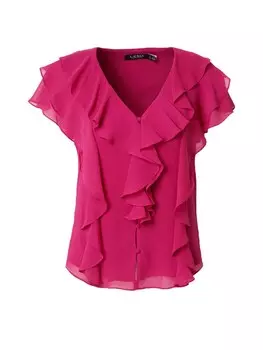 Блуза Lauren Ralph Lauren Blouse Artaith, фуксия
